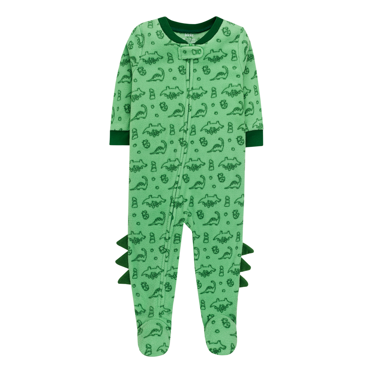 Pijama com Pezinho Kidz Fleece Dino