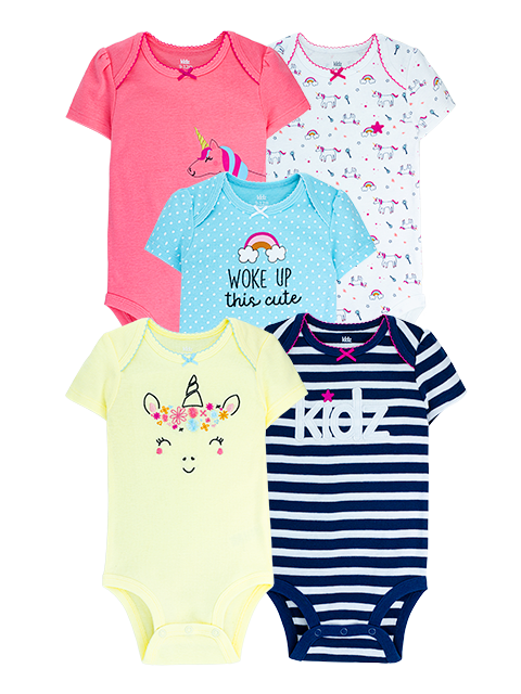 Kit Body Kidz 5 Peças Unicórnio