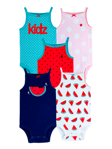 Kit Body Kidz 5 Peças Melancia
