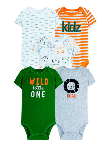 Kit Body Kidz 5 Peças Leão
