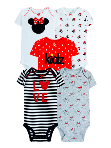 Kit Body Kidz 5 Peças Minnie