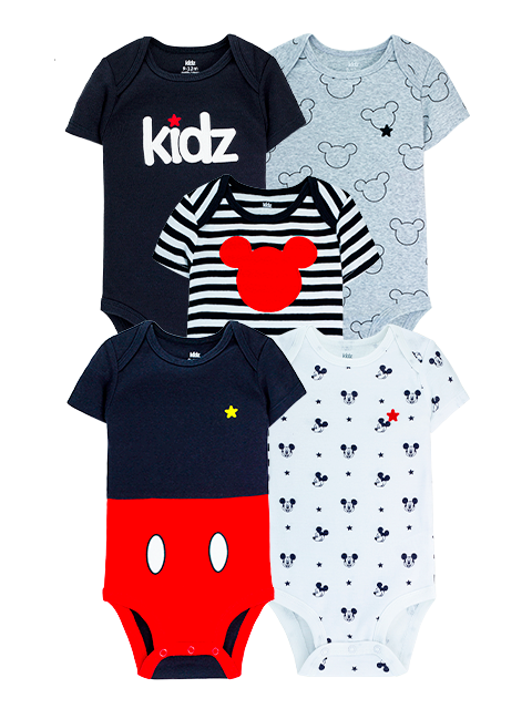 Kit Body Kidz 5 Peças Mouse