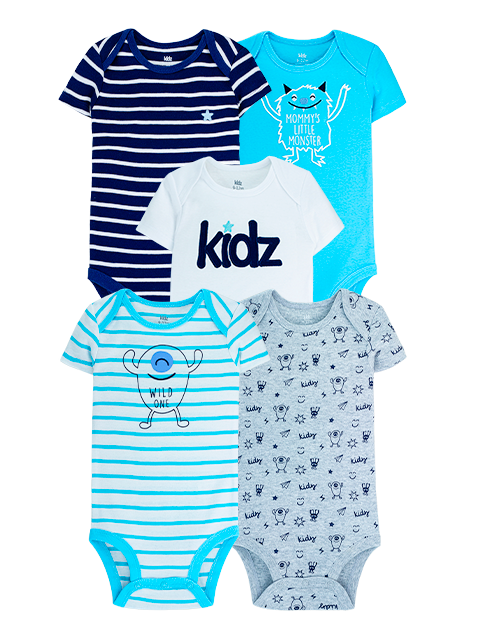 Kit Body Kidz 5 Peças Monster