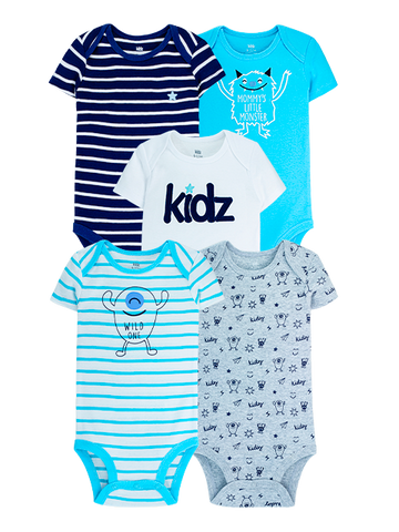 Kit Body Kidz 5 Peças Monster
