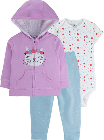 Conjunto Kidz 3 Peças - Cat