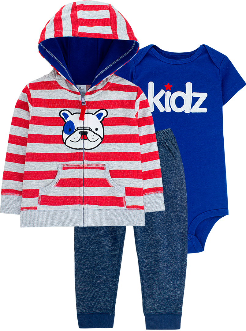 Conjunto Kidz 3 Peças - Dog
