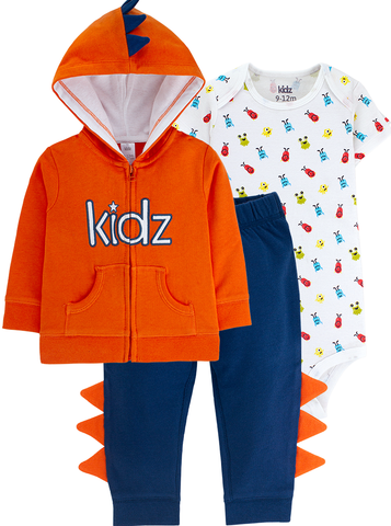 Conjunto Kidz 3 Peças - Monster